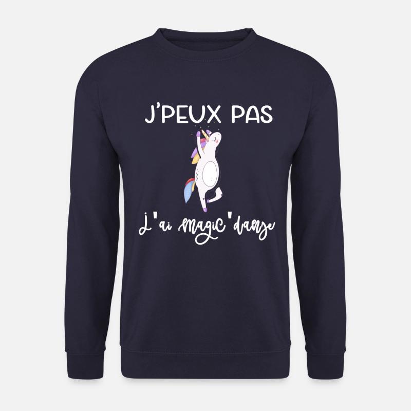 Einhorn-Parodie-Tanz - Unisex Pullover - Navy