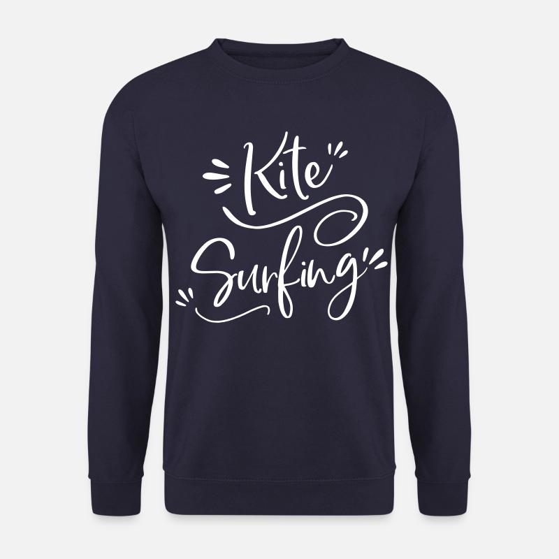kitesurfing Kitesurfer Geschenk - Unisex Pullover - Navy