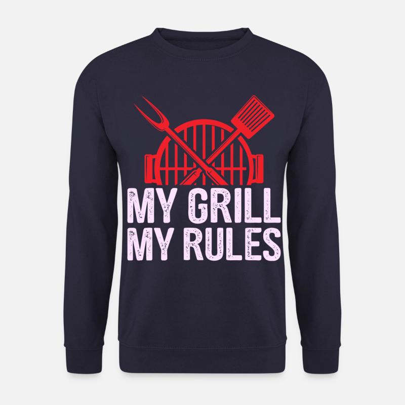 Mein Grill meine Regeln - Unisex Pullover - Navy