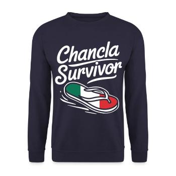 Mexico Mexico Mexican Spanish - Unisex Sweatshirt - navy - Front - Alina (178cm) & Michal (187cm)