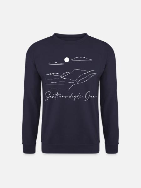 Pfad der Götter Lineart - Unisex Pullover - Navy