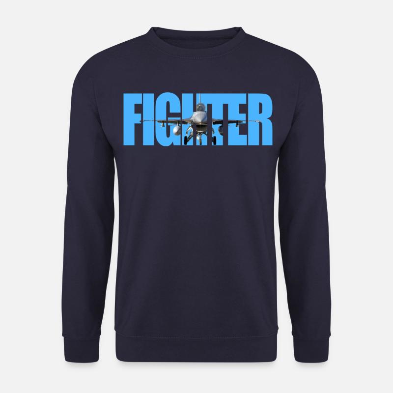 Fighter F-16 Fighting Falcon - Unisex Pullover - Navy