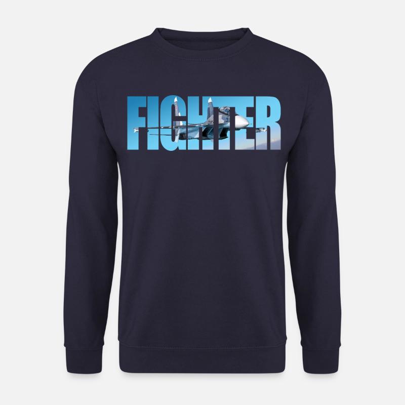 Fighter Su-30 SM - Unisex Sweatshirt - navy