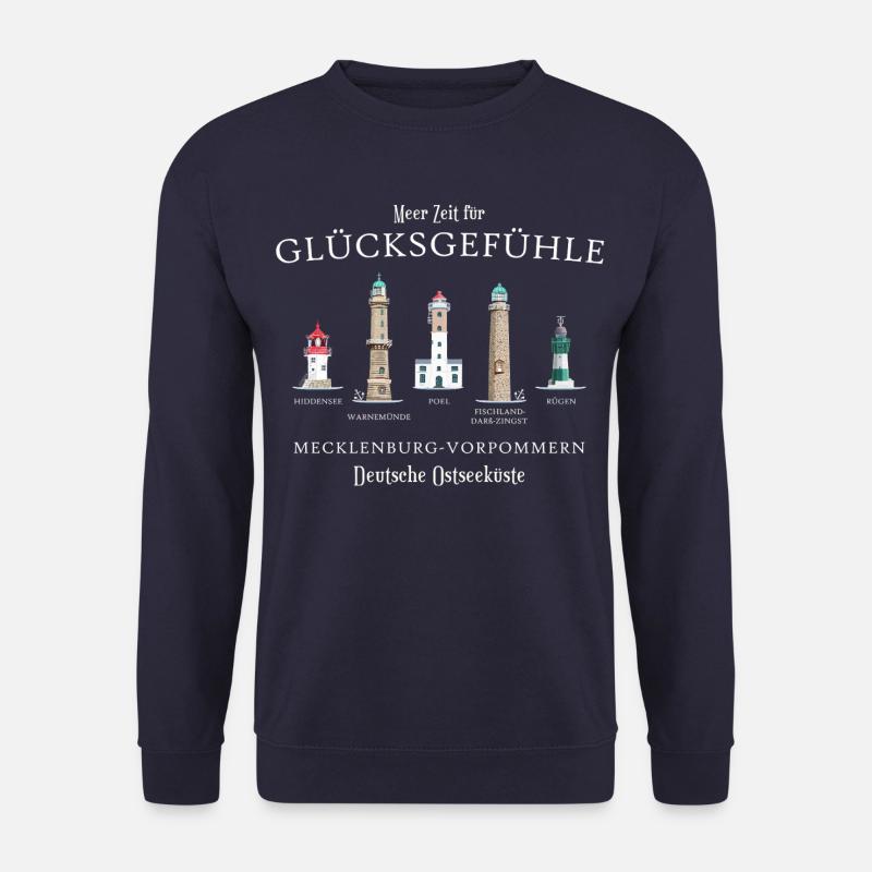 Ostsee Mecklenburg- Vorpommern, Deutschland - Unisex Pullover - Navy