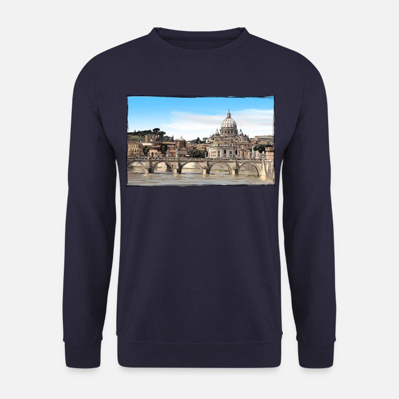 Rom - Unisex Pullover - Navy