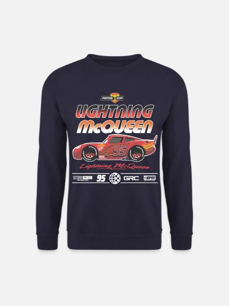 Cars Seitenprofil Lightning McQueen - Unisex Pullover - Navy