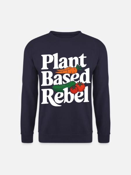 Vegetarian Vegan Veggie Vegetarian - Unisex Sweatshirt - navy