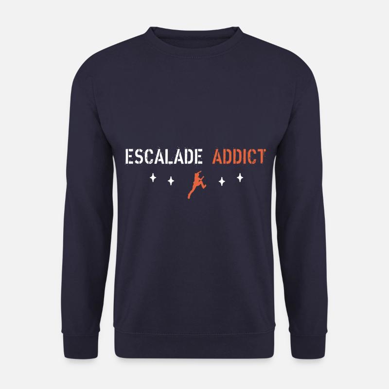Climbing addict - Unisex Sweatshirt - navy