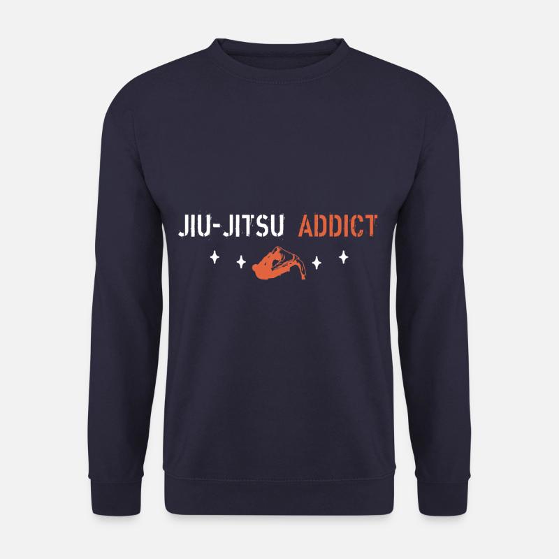 jiu jitsu addict - Unisex Sweatshirt - navy