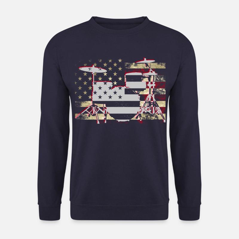 Drummer - All American Drummer - Unisex Sweatshirt - navy