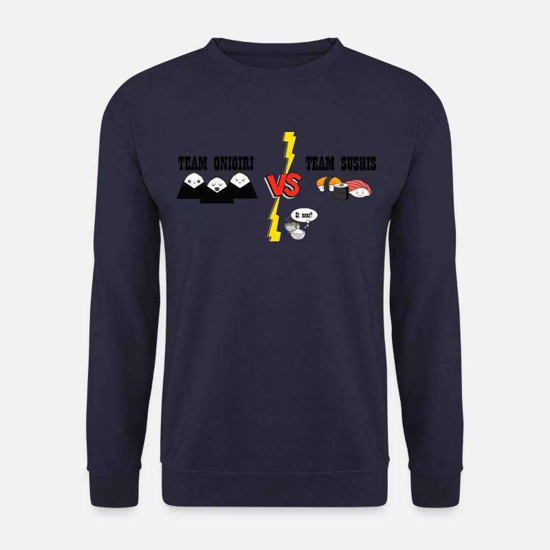 TEAM ONIGIRI VS TEAM SUSHI - Unisex Pullover - Navy