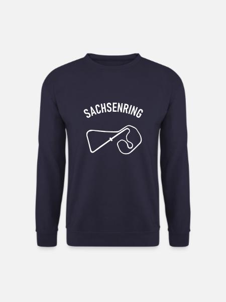 Der Sachse und sein Sachsenring - Unisex Pullover - Navy