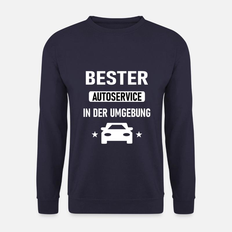 Bester Auto Service in der Umgebung - Unisex Pullover - Navy