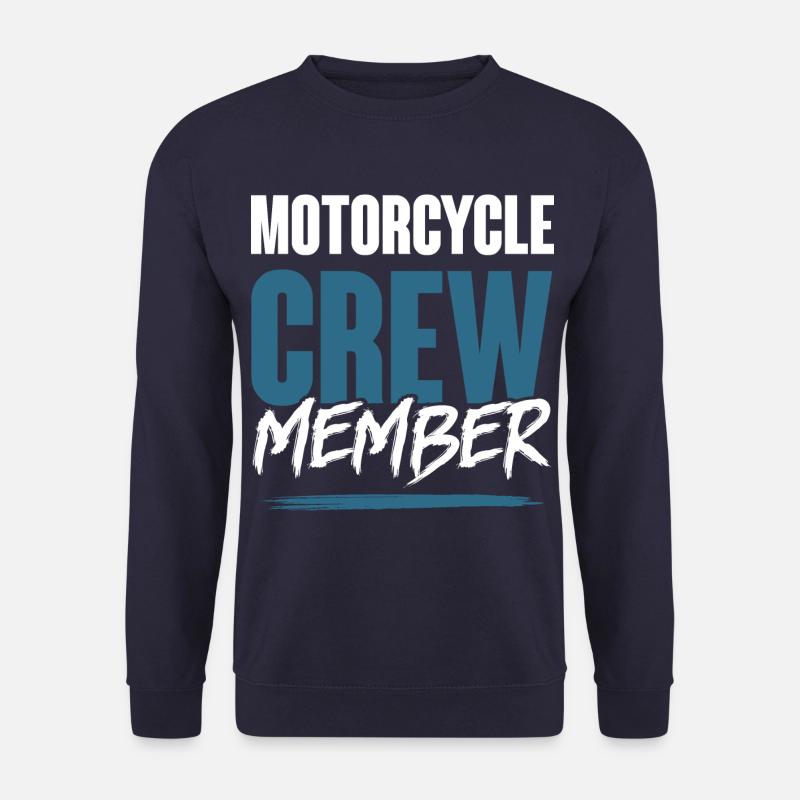 Motorcycle Crew - Unisex Sweatshirt - navy