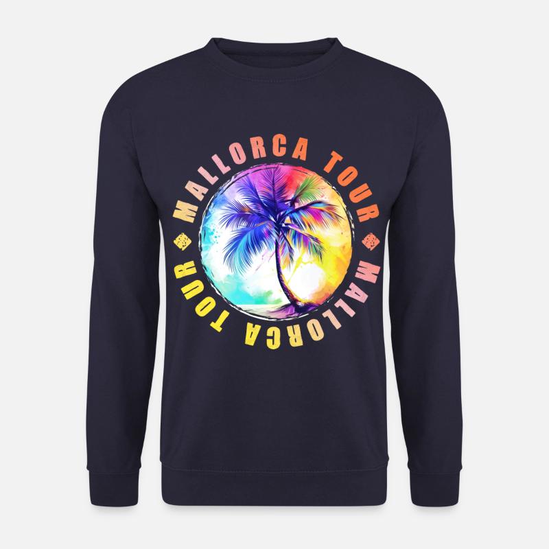 Mallorca Tour Bunt - Unisex Pullover - Navy