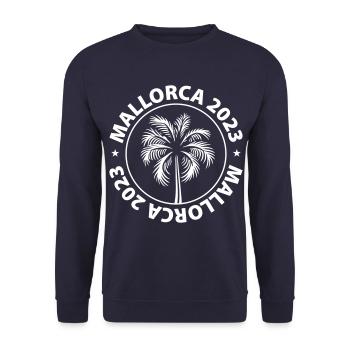 Majorque 2023 - Sweat-shirt Unisexe - marine - Devant - Alina (178cm) & Michal (187cm)