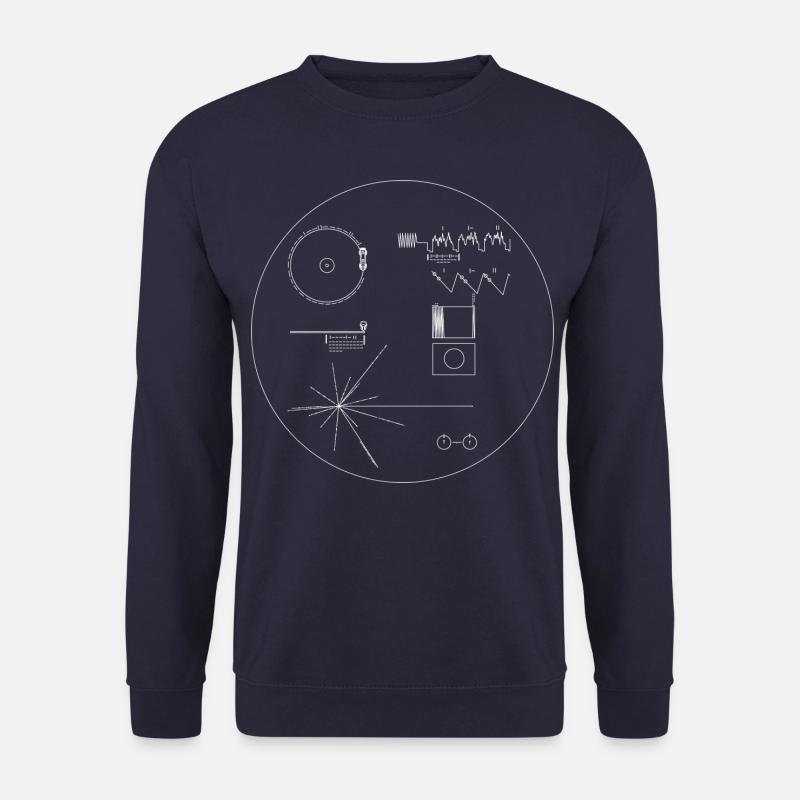 Voyager-Scheibe - Unisex Pullover - Navy