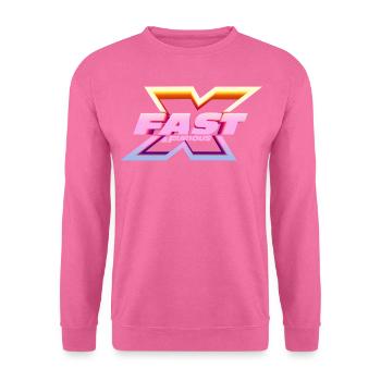 Fast and Furious X Logo - Unisex Sweatshirt - pink - Front