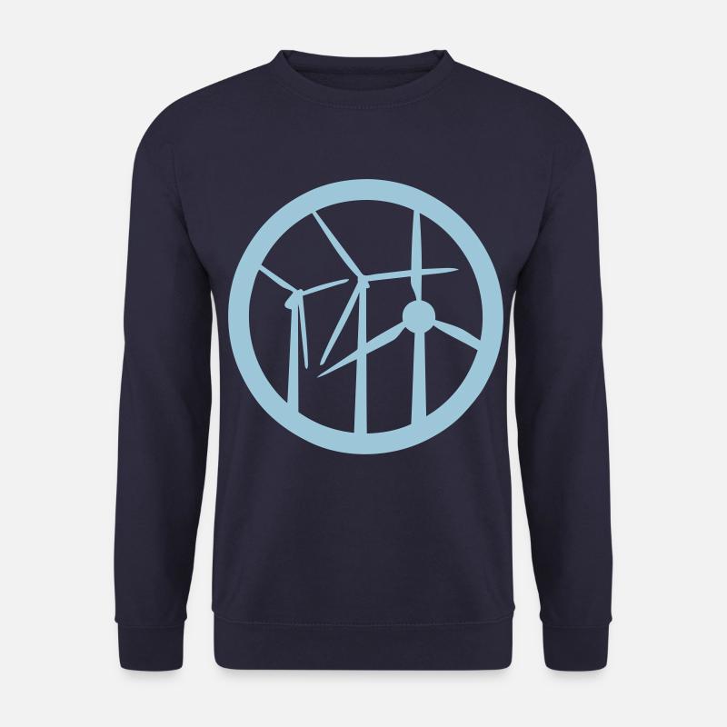 eolienne logo 1 - Sweat-shirt Unisexe - marine