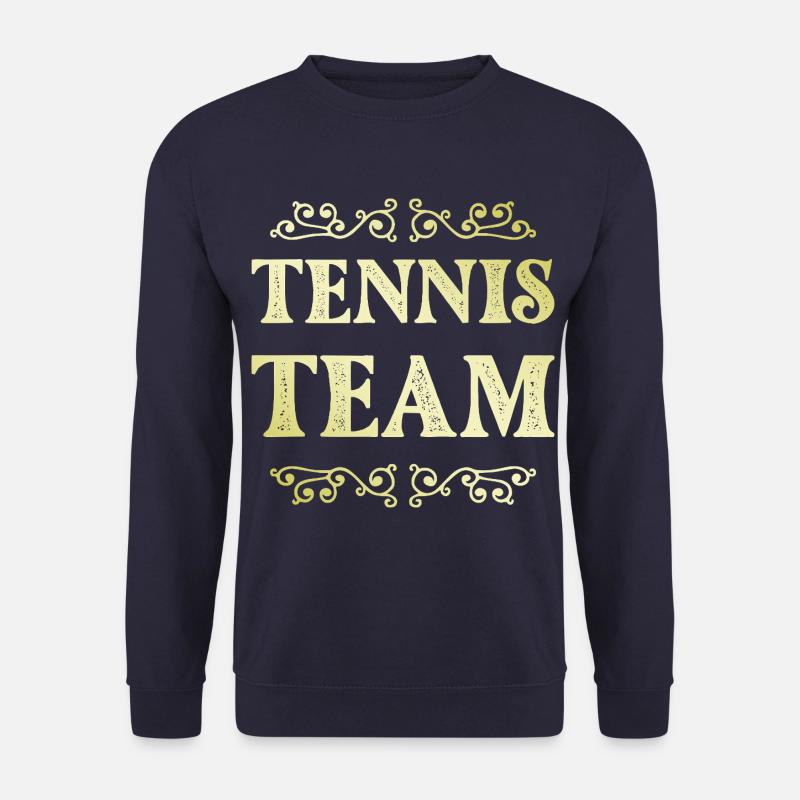 Tennis Team - Unisex Pullover - Navy