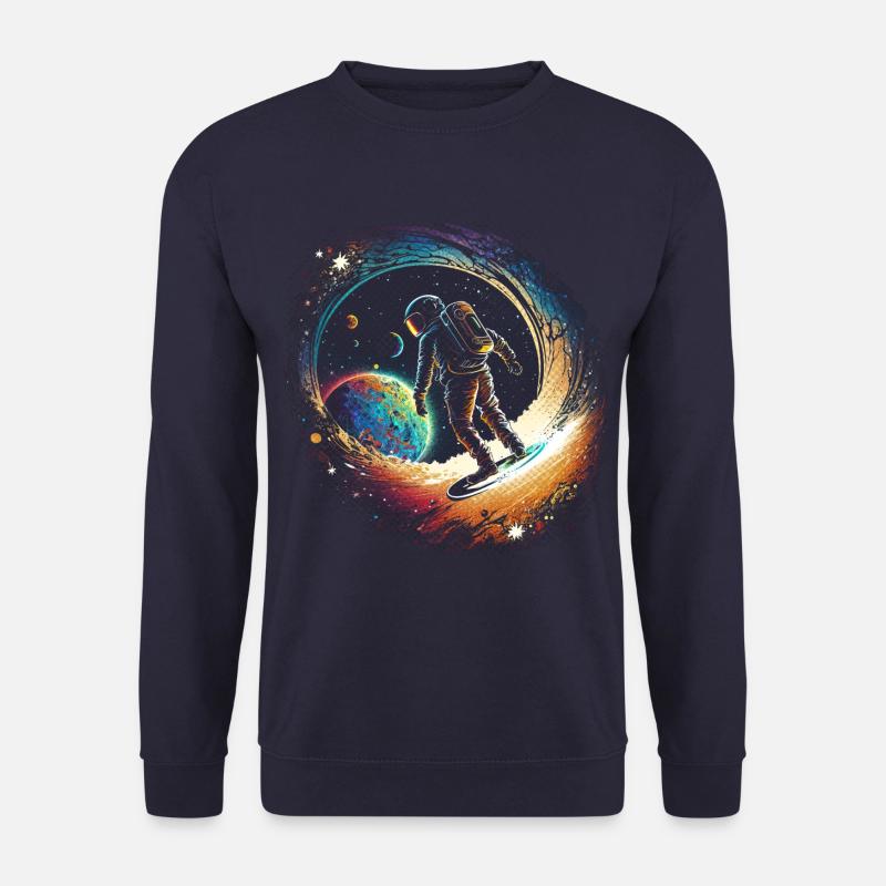 Surfeur de l’espace - Sweat-shirt Unisexe - marine