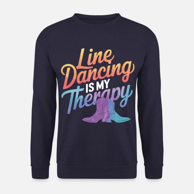 Line Dancing Dancing Dancers - Unisex Sweatshirt - navy