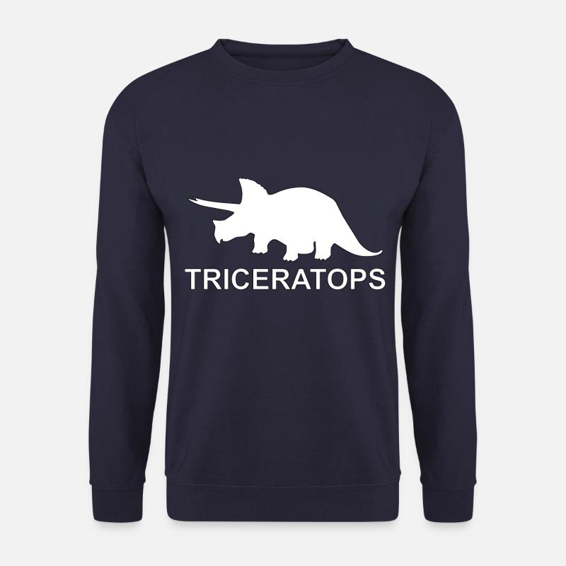 triceratops - Unisex Pullover - Navy
