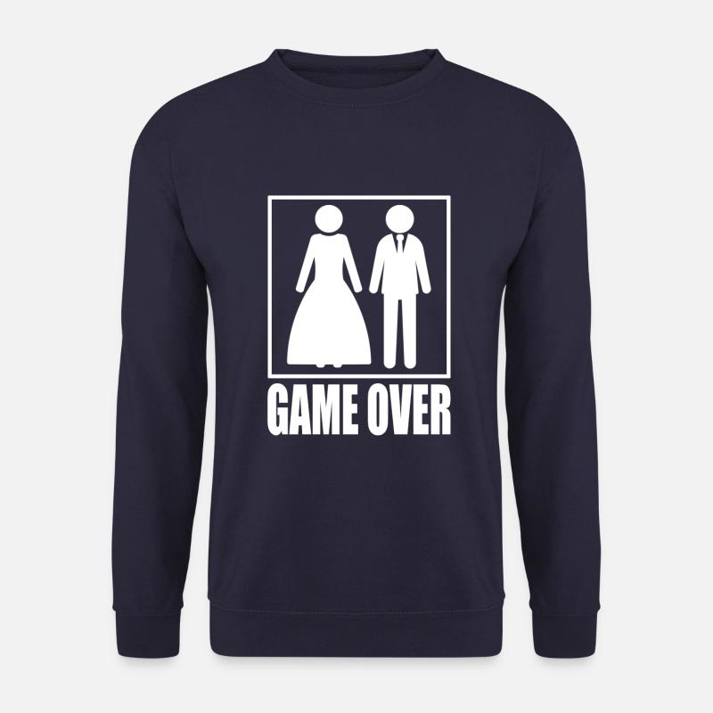 Game Over Hochzeit Spaß - Unisex Pullover - Navy