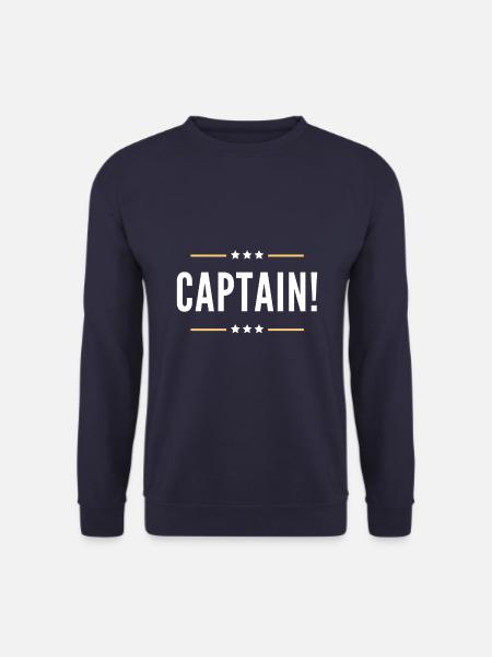 CAPTAIN! - Unisex Pullover - Navy