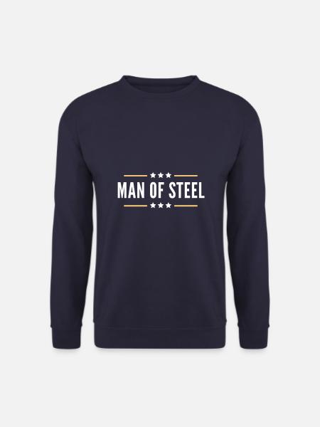 MAN OF STEEL - Unisex Sweatshirt - navy