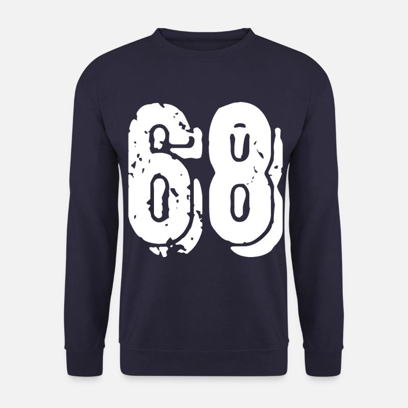 Maillot à 68 numéros - Sweat-shirt Unisexe - marine