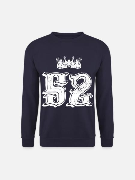 52 Couronne numérique - Sweat-shirt Unisexe - marine