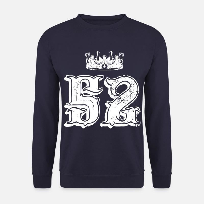 52 Zahl Krone - Unisex Pullover - Navy