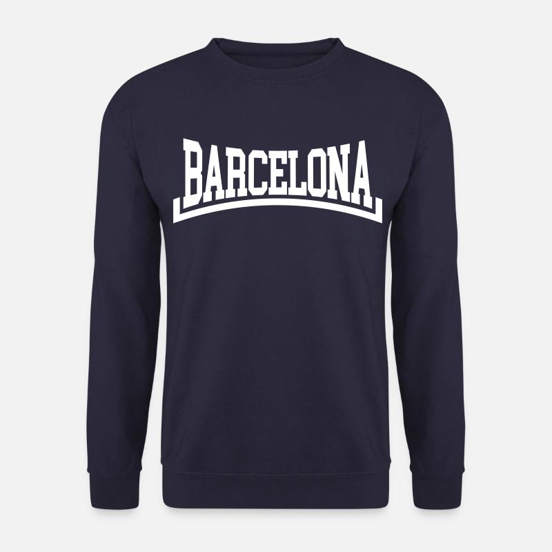 Barcelona - Unisex Pullover - Navy