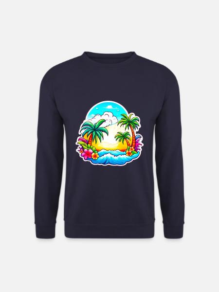Urlaubsreif 02 - Unisex Pullover - Navy