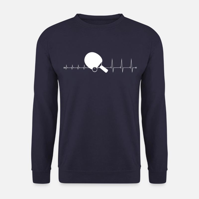 Tischtennis T-Shirt - Unisex Pullover - Navy