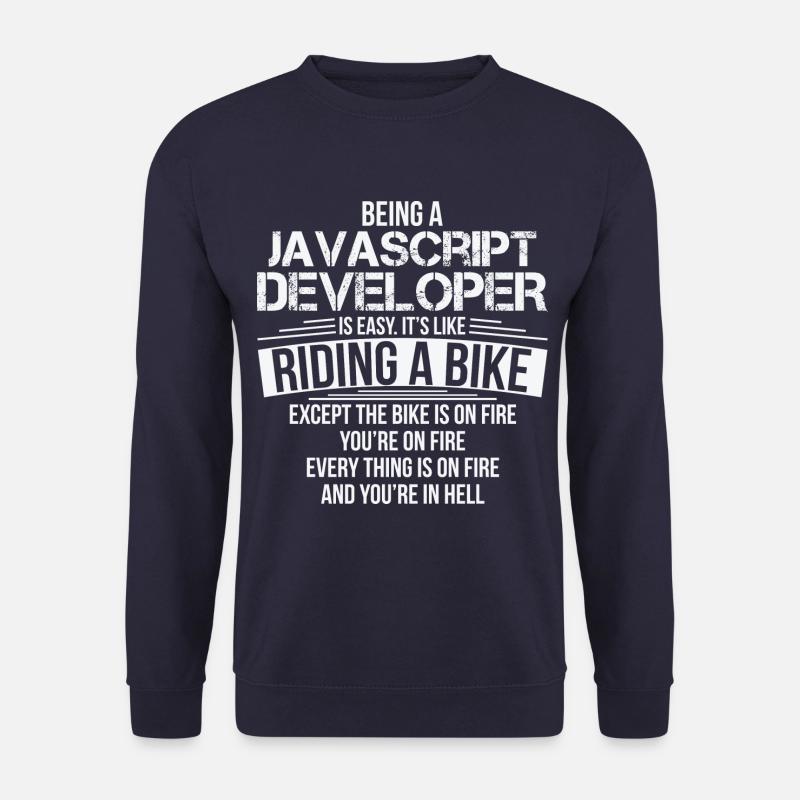 Profession Computer Geeks Funny Gift - Unisex Sweatshirt - navy