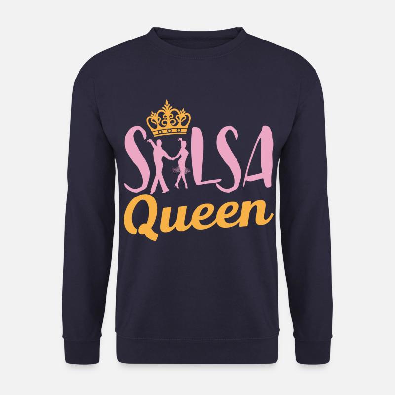 Salsa Tanz Queen Cooles Geschenk - Unisex Pullover - Navy