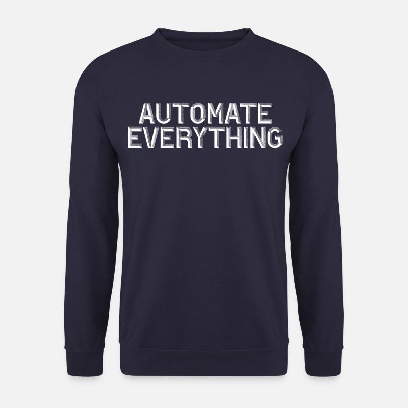 Roboter Automatisierung - Unisex Pullover - Navy