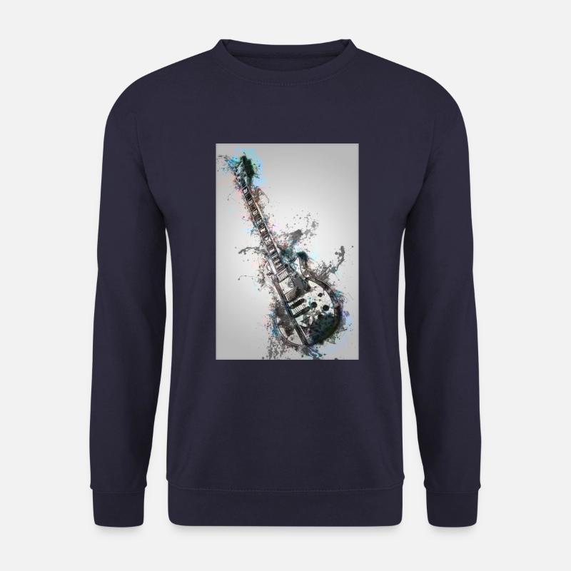 Gitarre - Unisex Pullover - Navy