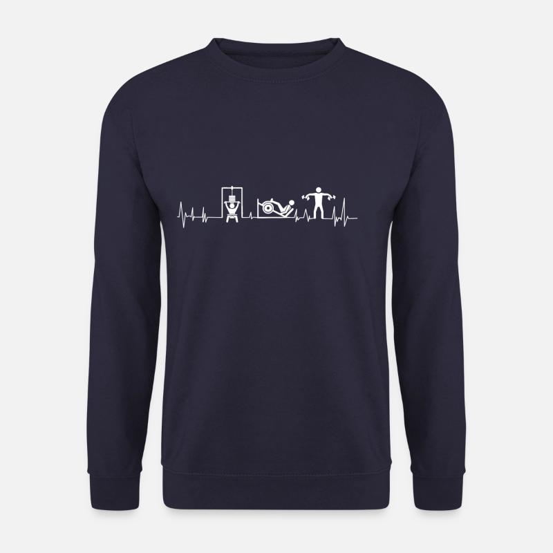 Tagesplan Fitness Plan - Unisex Pullover - Navy