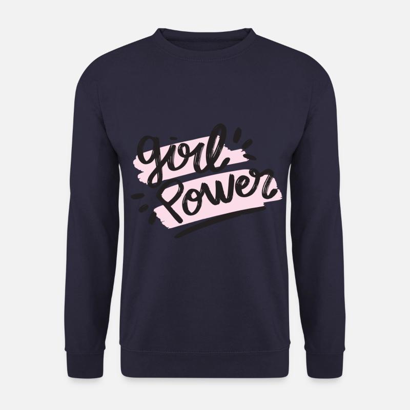 Grl Pwr - Unisex Pullover - Navy