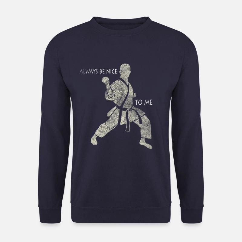 karate player - Unisex Sweatshirt - navy