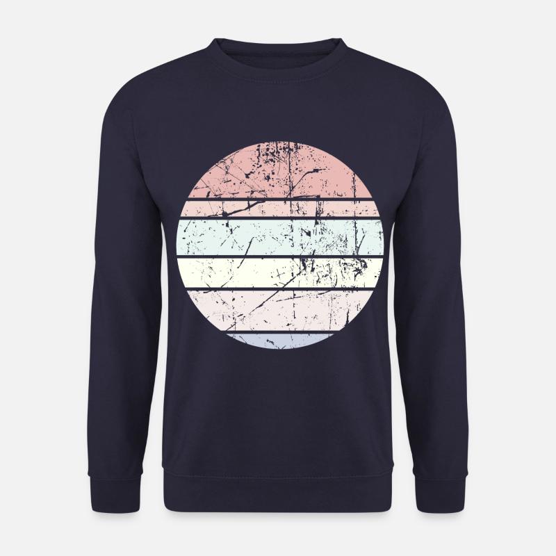 Contexte Pastel Circle - Sweat-shirt Unisexe - marine