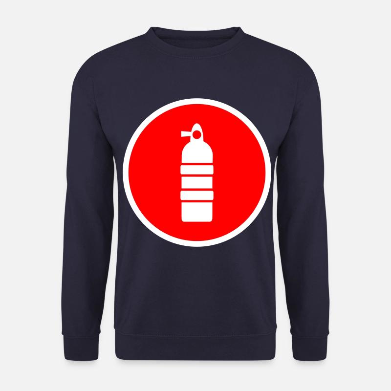 Sauerstoff Tauchen Kreis - Unisex Pullover - Navy