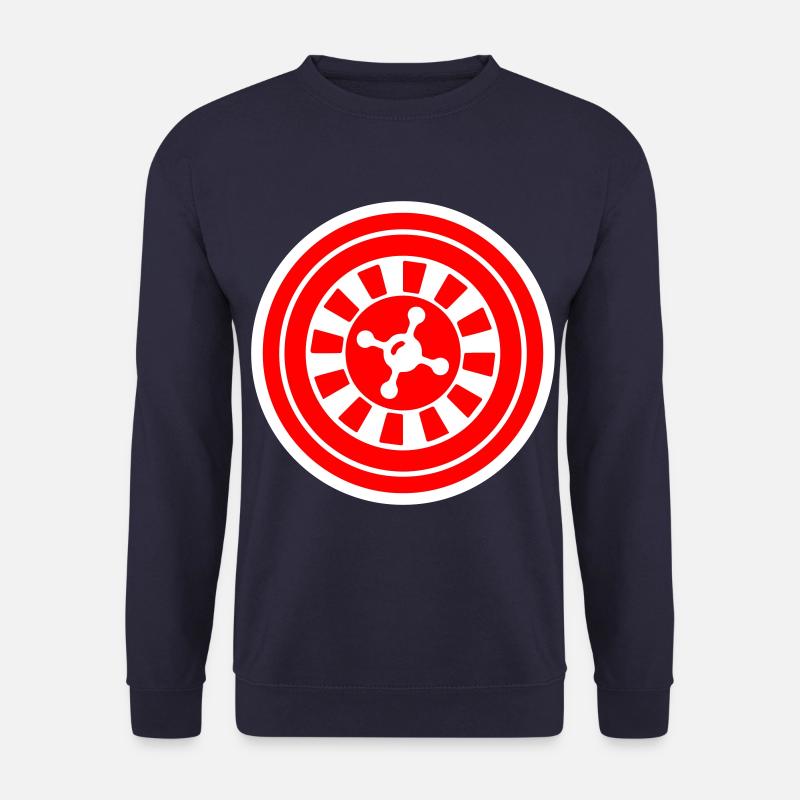 Roulette Icon Kreis - Unisex Pullover - Navy