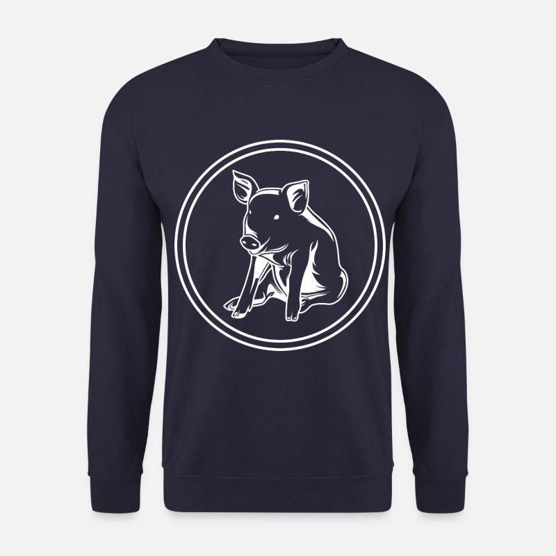 Pig Animal - Unisex Sweatshirt - navy