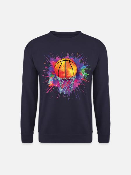 Basket-ball - Sweat-shirt Unisexe - marine