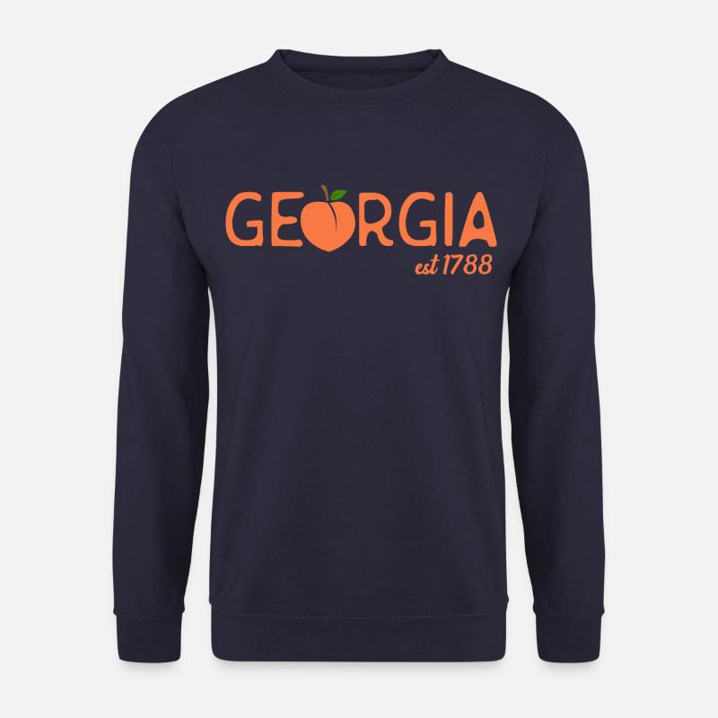 Georgia Peach State - Unisex Sweatshirt - navy