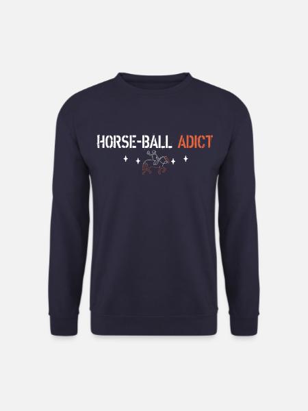 Horse Ball Adict - Unisex Sweatshirt - navy